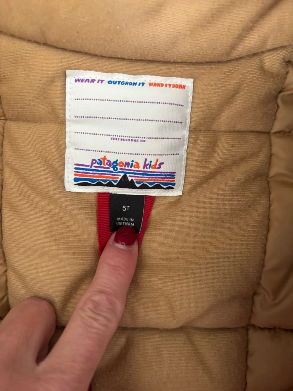 Patagonia Kids Ski Jacket and Pants in Red, Navy & Mint